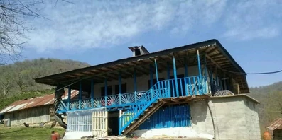 نمای کلی کلبه فوشه فومن